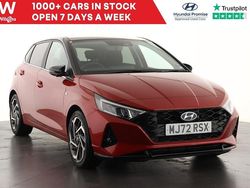Red Used 2022 Hyundai i20 Ultimate Hatchback | £17,295 (Fair price)