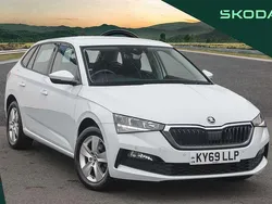 White Used 2019 Skoda Scala SE Hatchback | £10,495 (Expensive)
