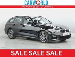 Black Used 2021 BMW 330e M Sport Estate | £16,400 (Super price)