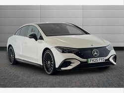 White Used 2025 Mercedes EQE350 AMG line Sedan | £50,995 (Fair price)