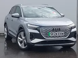 Silver Used 2024 Audi Q4 e-tron S-Line SUV | £33,498 (Good price)