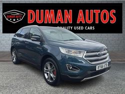 Blue Used 2016 Ford Edge Titanium SUV | £11,495 (Fair price)
