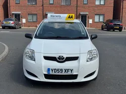 White Used 2009 Toyota Auris Hatchback | £3,900 (Fair price)