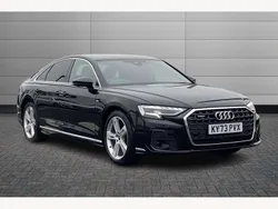 Mythos black Used 2023 Audi A8L S-Line Sedan | £47,775