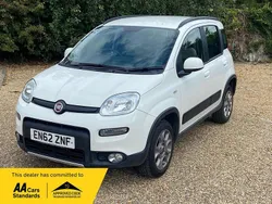 White Used 2013 Fiat Panda 4x4 Hatchback | £4,749 (Fair price)