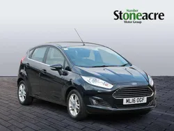 Black Used 2016 Ford Fiesta Zetec Hatchback | £5,995 (Fair price)