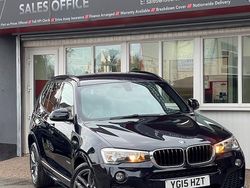 Black Used 2015 BMW X3 M Sport SUV | £13,995 (Fair price)