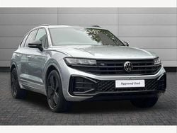Oyster silver Used 2025 VW Touareg Black Edition SUV | £51,895 (Fair price)