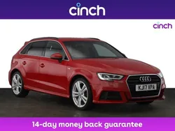 Red Used 2017 Audi A3 S-Line Hatchback | £11,949 (Good price)
