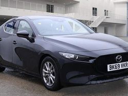 Black Used 2019 Mazda 3 Hatchback | £10,289 (Fair price)