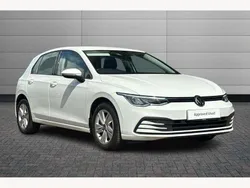 Pure white Used 2023 VW Golf VIII Life Hatchback | £18,990 (Good price)