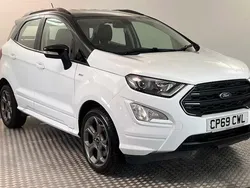 White Used 2019 Ford Ecosport ST-Line SUV | £13,955 (Fair price)
