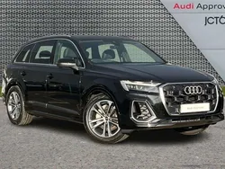 Black Used 2024 Audi Q7 S-Line SUV | £50,235 (Good price)