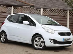 White Used 2013 Kia Venga 3 Hatchback | £5,390 (Fair price)