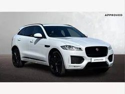 White Used 2020 Jaguar F-Pace Chequered Flag SUV | £25,995 (Fair price)