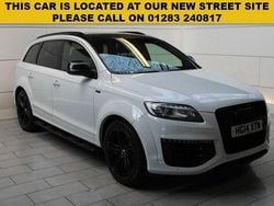 White Used 2014 Audi Q7 S-Line SUV | £17,000 (Expensive)