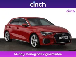 Red Used 2021 Audi A3 Comfort Hatchback | £21,049 (Fair price)