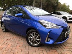 Blue Used 2020 Toyota Yaris Hatchback | £10,697 (Good price)