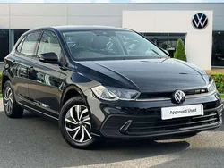 Black Used 2022 VW Polo Life Hatchback | £16,999 (Fair price)
