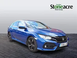 Blue Used 2018 Honda Civic SR Hatchback | £11,495 (Fair price)