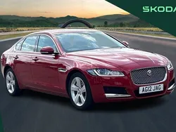 Red Used 2016 Jaguar XF Portfolio Sedan | £9,170 (Fair price)