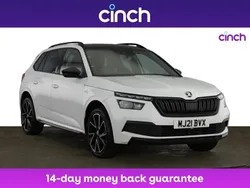 White Used 2021 Skoda Kamiq Monte Carlo SUV | £16,199 (Fair price)