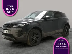 Black Used 2021 Land Rover Range Rover evoque R-Dynamic SUV | £21,568 (Good price)