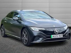 Graphite grey Used 2025 Mercedes EQE350 AMG line Sedan | £45,895