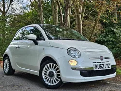 White Used 2012 Fiat 500 Lounge Hatchback | £2,095 (Fair price)