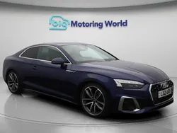 Blue Used 2021 Audi A5 S-Line Coupe | £22,000 (Super price)