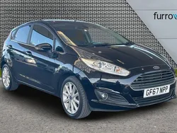 Black Used 2017 Ford Fiesta Titanium Hatchback | £7,990 (Good price)