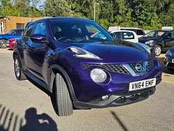 Blue Used 2014 Nissan Juke Tekna SUV | £4,995 (Fair price)