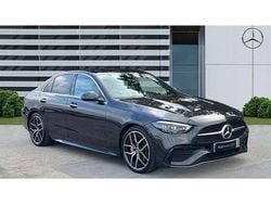 Grey Used 2024 Mercedes C300e AMG Line Premium Plus Sedan | £38,762 (Good price)