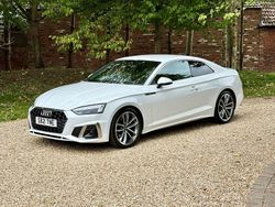 White Used 2021 Audi A5 S-Line Coupe | £24,995 (Fair price)