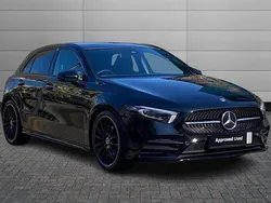Cosmos black Used 2023 Mercedes A200 AMG Line Premium Plus Hatchback | £28,650