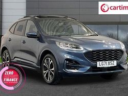 Blue Used 2021 Ford Kuga ST-Line X SUV | £16,450 (Fair price)