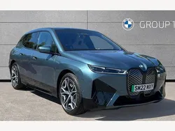 Blue Used 2022 BMW iX M Sport SUV | £37,290 (Fair price)