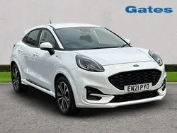 White Used 2021 Ford Puma Gen-E ST-Line Hatchback | £15,199 (Fair price)