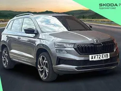Grey Used 2022 Skoda Karoq SportLine SUV | £24,900 (Fair price)