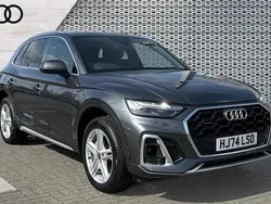 Grey New 2024 Audi Q5 S-Line SUV | £39,737