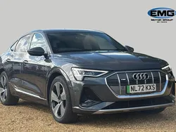 Grey Used 2022 Audi e-tron Sportback S-Line SUV | £24,127 (Fair price)