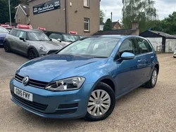 Blue Used 2015 VW Golf VII S Hatchback | £9,750 (Fair price)