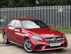 Red Used 2019 Mercedes C300 AMG Line Premium Sedan | £18,495 (Fair price)