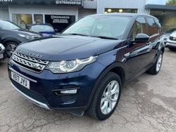 Blue Used 2017 Land Rover Discovery Sport HSE SUV | £13,980 (Fair price)