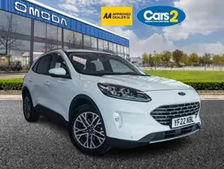 White Used 2022 Ford Kuga Titanium SUV | £15,990 (Fair price)