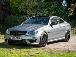 Silver Used 2013 Mercedes C63 AMG Coupe | £14,995 (Fair price)