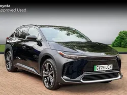 Eclipse black Used 2024 Toyota bZ4X Edition SUV | £28,390 (Fair price)