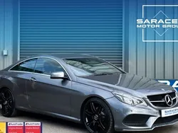 Grey Used 2016 Mercedes E220 AMG line Coupe | £12,295 (Fair price)