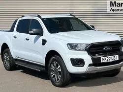 White Used 2022 Ford Ranger Wildtrack Pickup | £25,377 (Fair price)