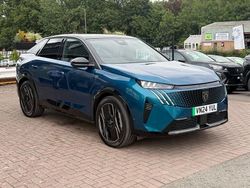 Blue Used 2024 Peugeot e-3008 GT SUV | £38,999 (Fair price)